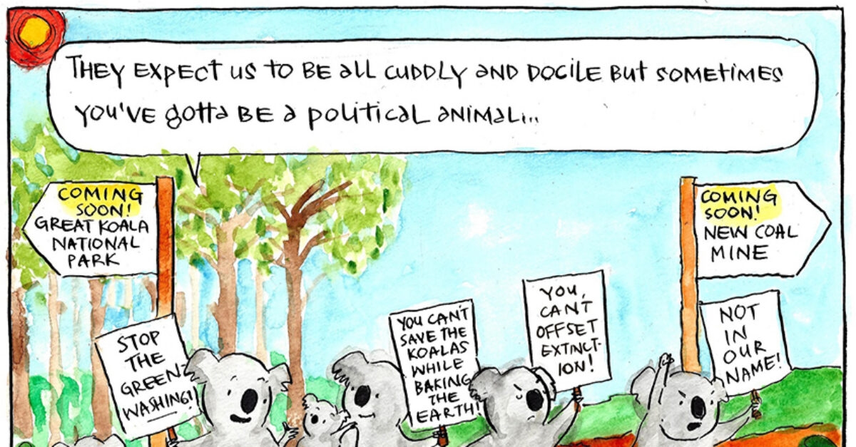 You can't offset extinction