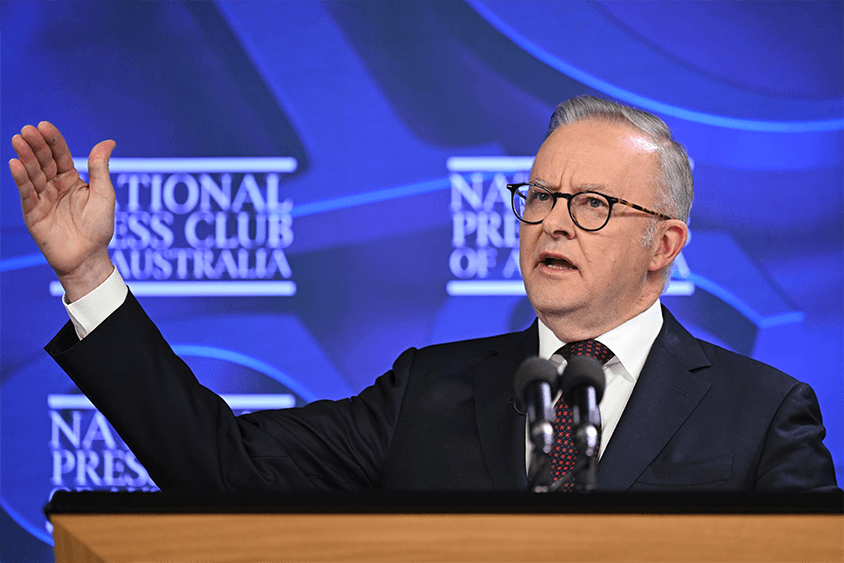 Albanese is happy to challenge the status quo, but reform seems a step too far