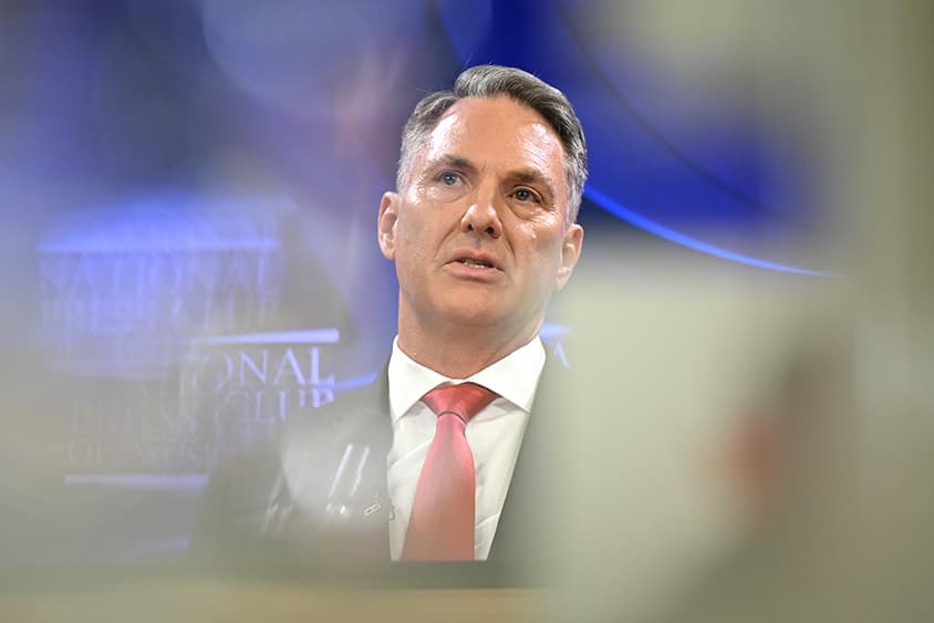 "Budgetary make-believe": Marles lifts defence spending, mistaking spending targets for strategy