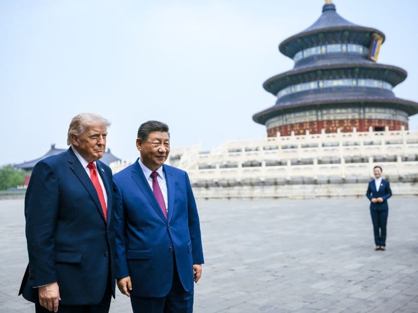Trump’s China trip light on substance as his approval rating continues to tank