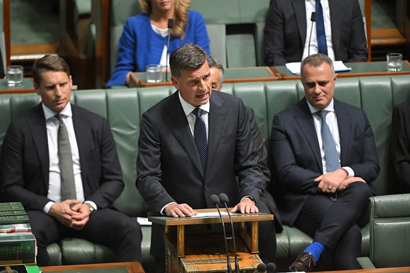 Angus Taylor’s immigration policy collapses under its own maths 