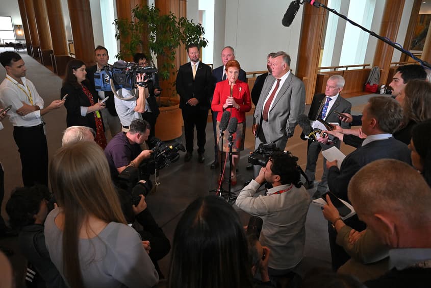 One Nation’s banning of the ABC and abuse of journalists is shameful. It’s time other media took a stand