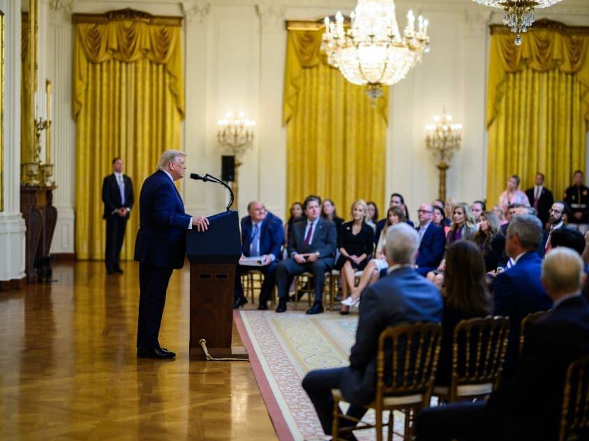 Trump administration chips away at independent media, faith in democracy