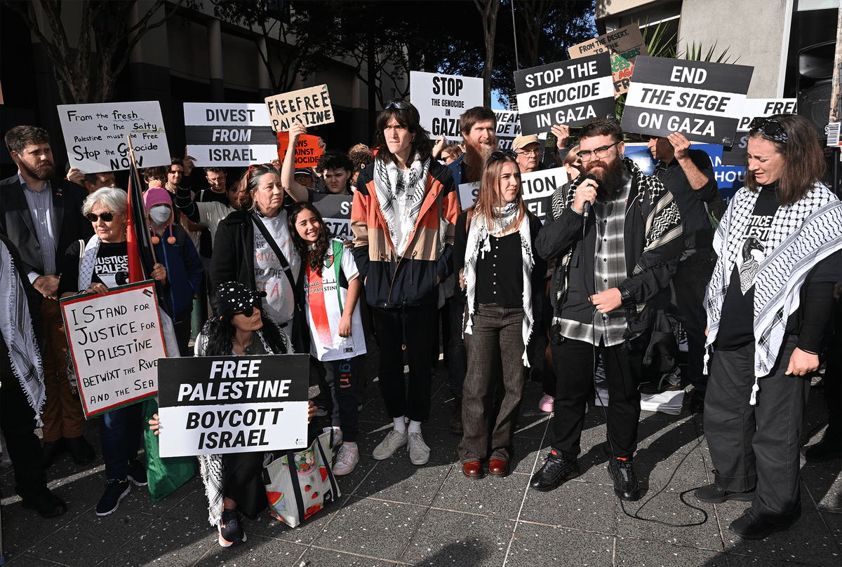 Queensland’s ban on two pro-Palestinian phrases faces High Court challenge