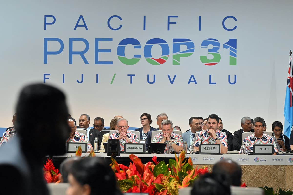 The Pacific is drawing the map while Australia digs up the road