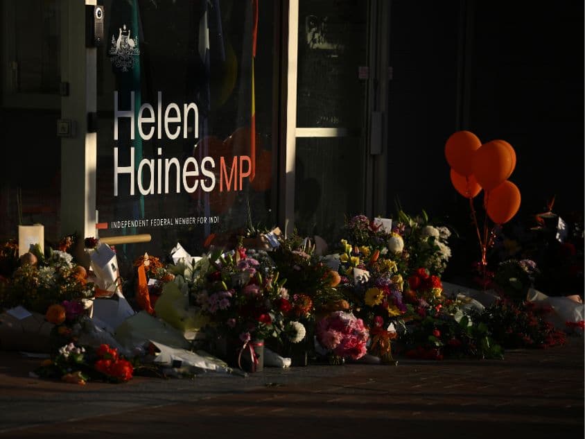 No place for violence in Australian democracy