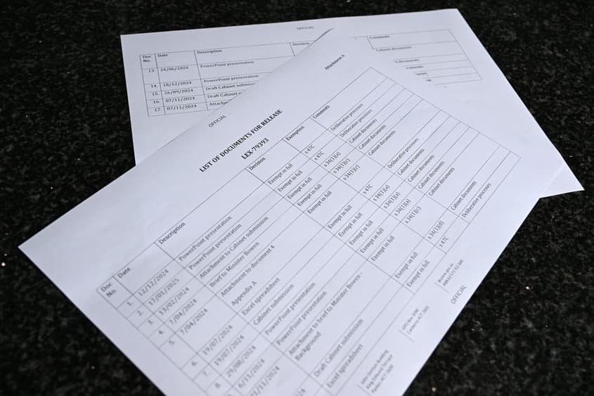 Experts warn FOI changes defy PM's transparency pledge