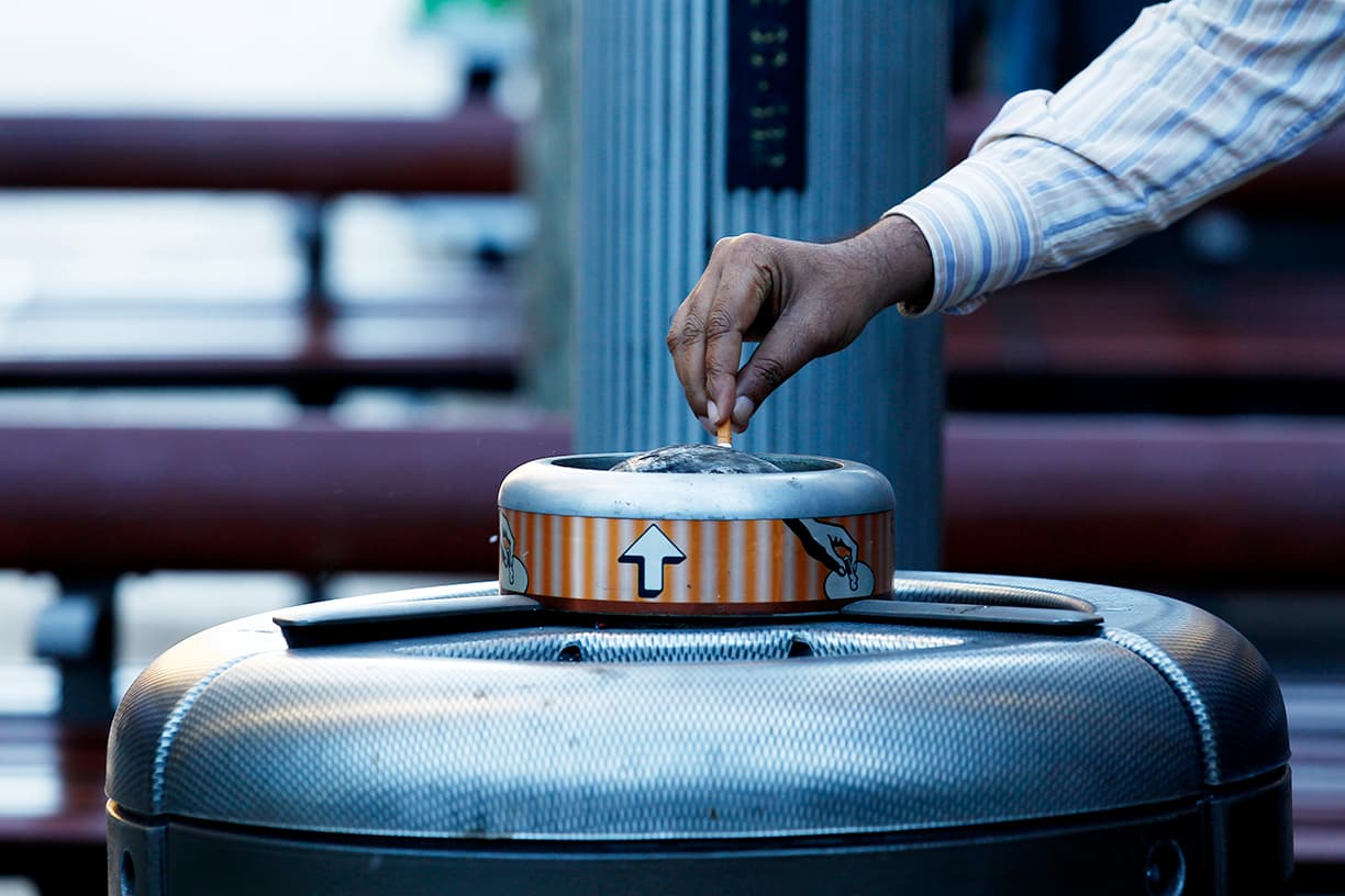 Illegal smoking police raids are being done to raise tax