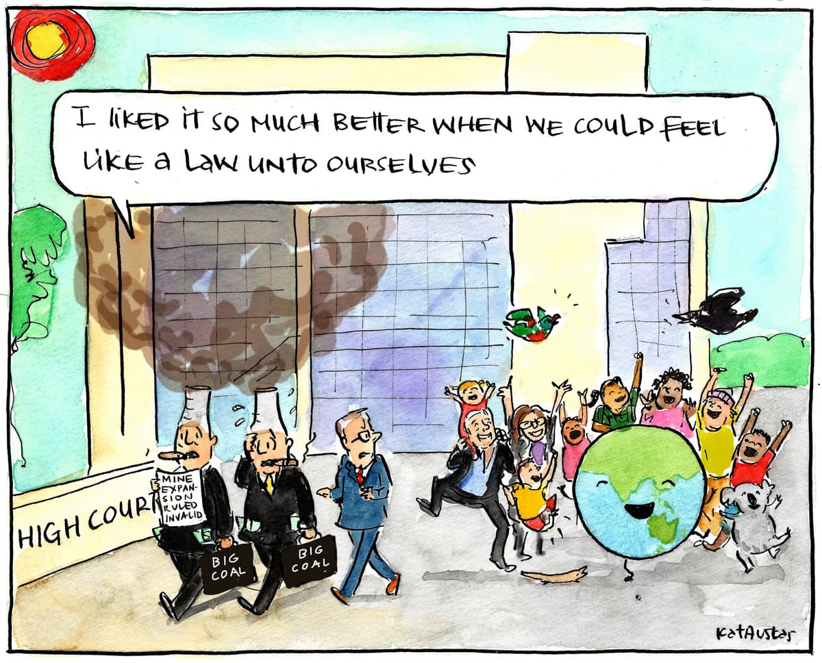 Big Coal's day in court