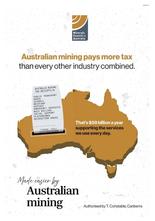 Does mining pay more tax than all other industries?